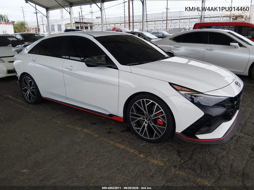2023 Hyundai Elantra N VIN: KMHLW4AK1PU014460 Lot: 45522811
