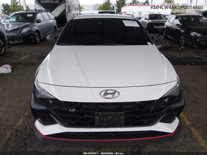 2023 Hyundai Elantra N VIN: KMHLW4AK1PU014460 Lot: 45522811