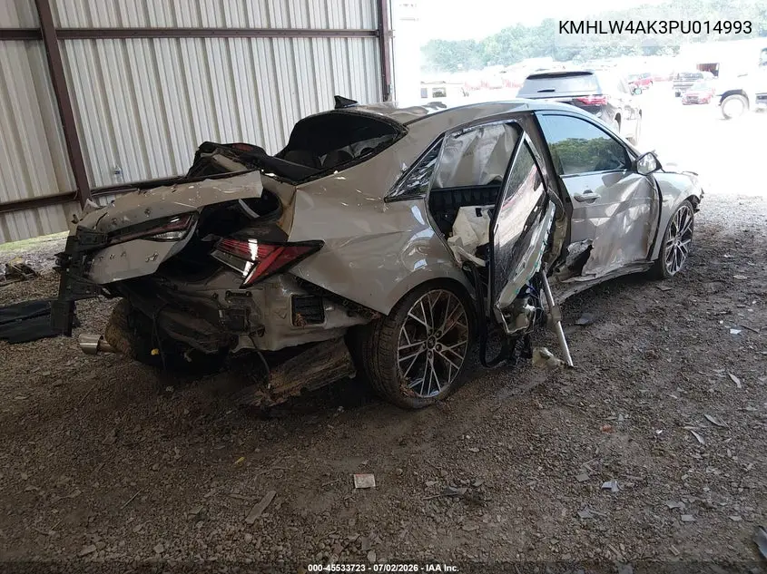 2023 Hyundai Elantra N VIN: KMHLW4AK3PU014993 Lot: 45533723