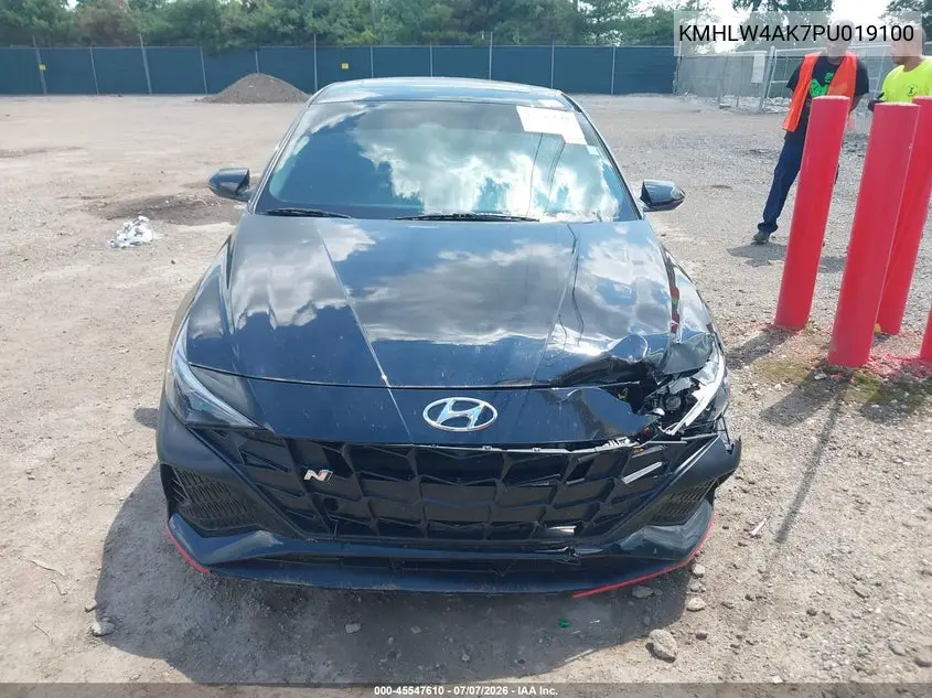 2023 Hyundai Elantra N VIN: KMHLW4AK7PU019100 Lot: 45547610