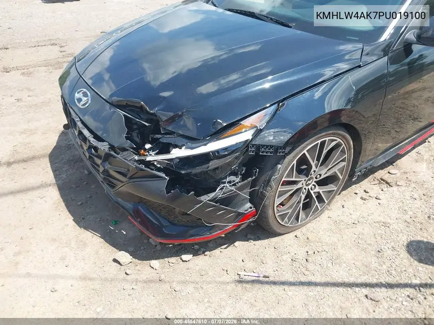 2023 Hyundai Elantra N VIN: KMHLW4AK7PU019100 Lot: 45547610