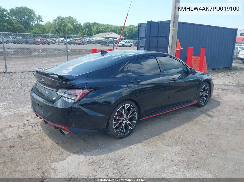 2023 Hyundai Elantra N VIN: KMHLW4AK7PU019100 Lot: 45547610