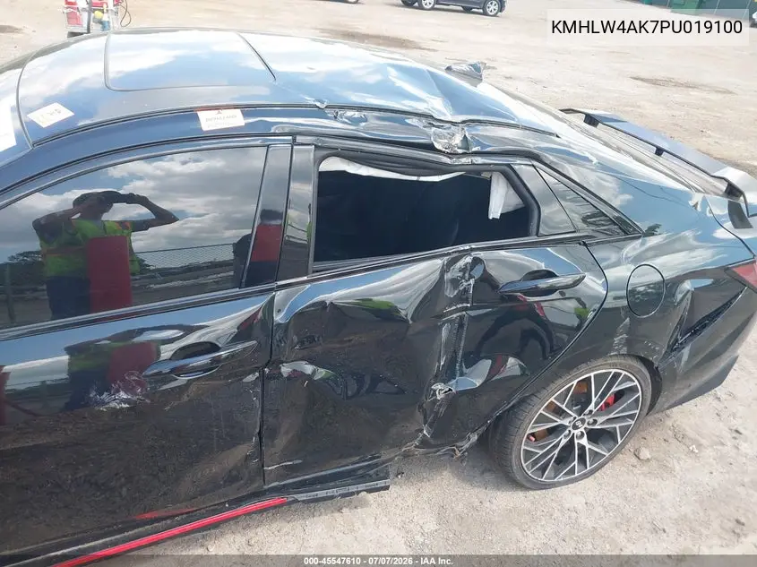 2023 Hyundai Elantra N VIN: KMHLW4AK7PU019100 Lot: 45547610