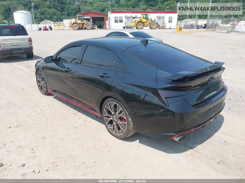 2023 Hyundai Elantra N VIN: KMHLW4AK8PU009305 Lot: 45570506