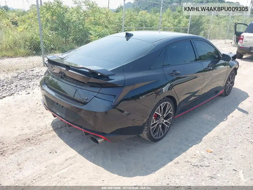 2023 Hyundai Elantra N VIN: KMHLW4AK8PU009305 Lot: 45570506