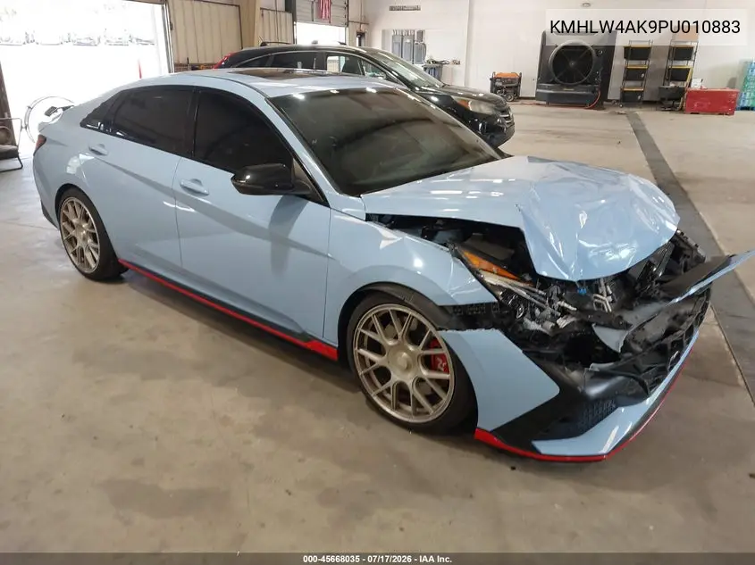 2023 Hyundai Elantra N VIN: KMHLW4AK9PU010883 Lot: 45668035