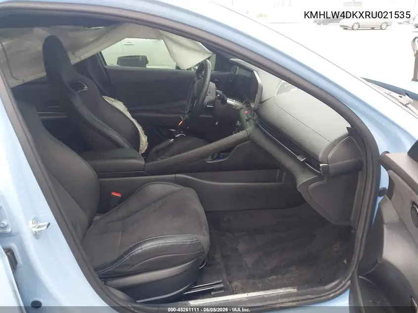 2024 Hyundai Elantra N VIN: KMHLW4DKXRU021535 Lot: 45261111