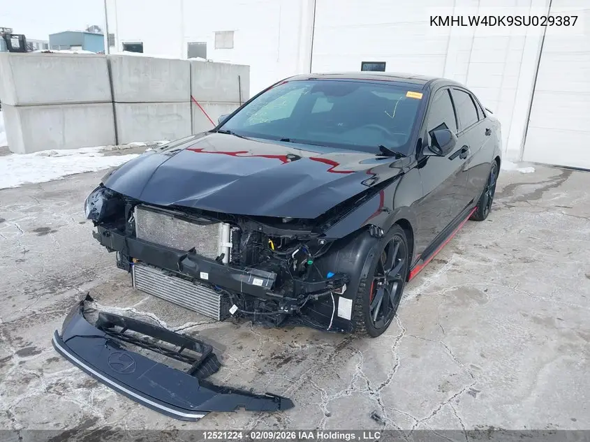2025 Hyundai Elantra N VIN: KMHLW4DK9SU029387 Lot: 12521224