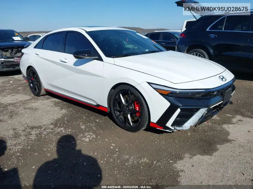 2025 Hyundai Elantra N VIN: KMHLW4DK9SU028675 Lot: 44293446