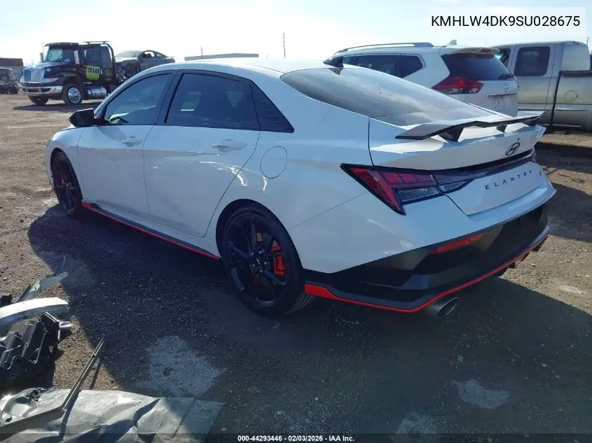 2025 Hyundai Elantra N VIN: KMHLW4DK9SU028675 Lot: 44293446