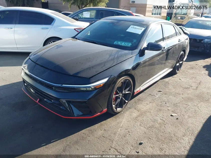 2025 Hyundai Elantra N VIN: KMHLW4DKXSU026675 Lot: 44684418