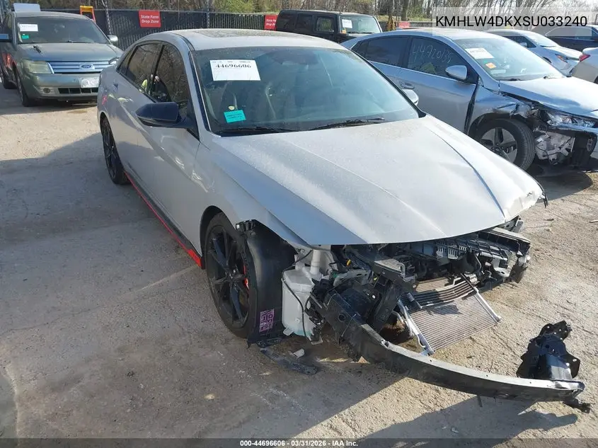 2025 Hyundai Elantra N VIN: KMHLW4DKXSU033240 Lot: 44696606