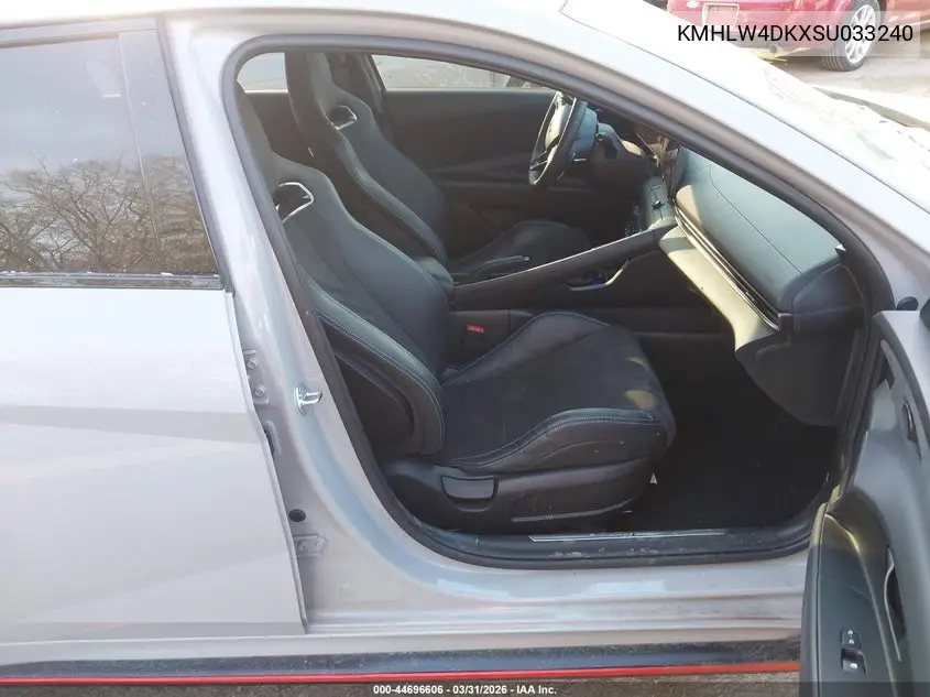 2025 Hyundai Elantra N VIN: KMHLW4DKXSU033240 Lot: 44696606