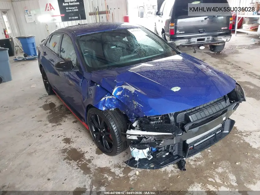 2025 Hyundai Elantra N VIN: KMHLW4DK5SU036028 Lot: 44759616