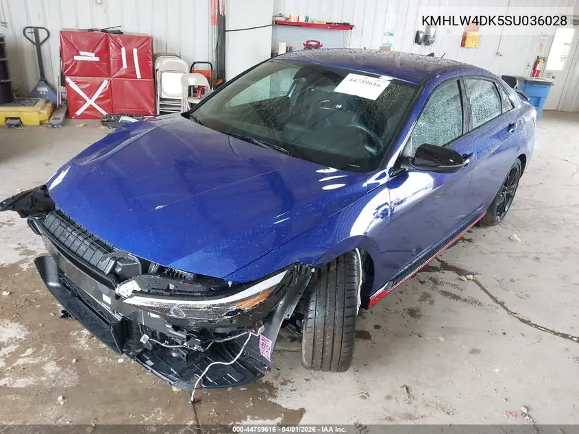 2025 Hyundai Elantra N VIN: KMHLW4DK5SU036028 Lot: 44759616