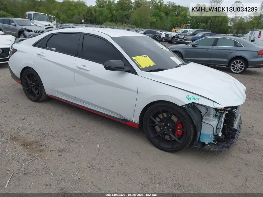 2025 Hyundai Elantra N VIN: KMHLW4DK1SU034289 Lot: 44982420