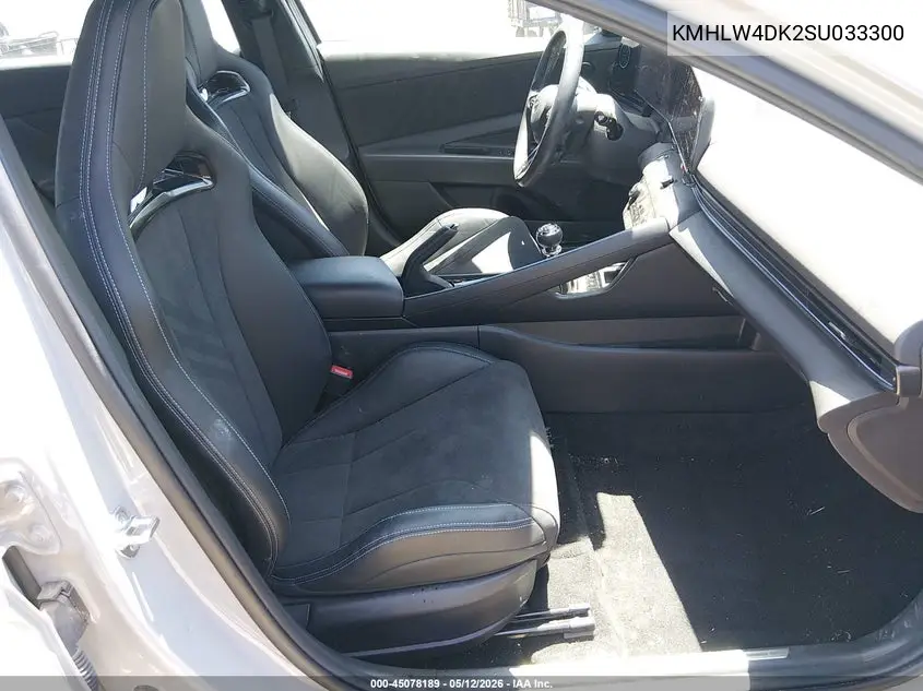 2025 Hyundai Elantra N VIN: KMHLW4DK2SU033300 Lot: 45078189
