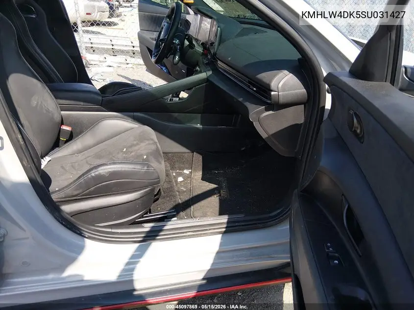 2025 Hyundai Elantra N VIN: KMHLW4DK5SU031427 Lot: 45097869