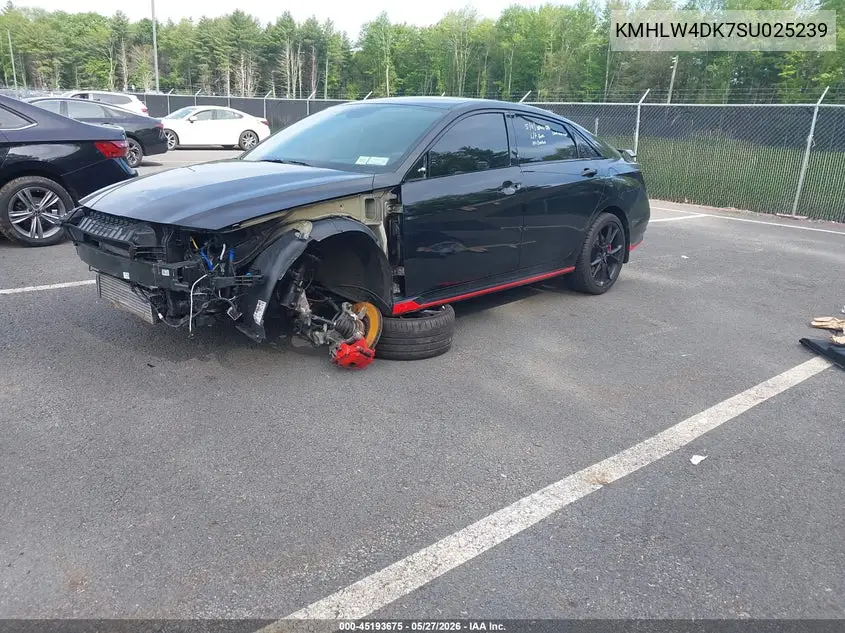 2025 Hyundai Elantra N VIN: KMHLW4DK7SU025239 Lot: 45193675