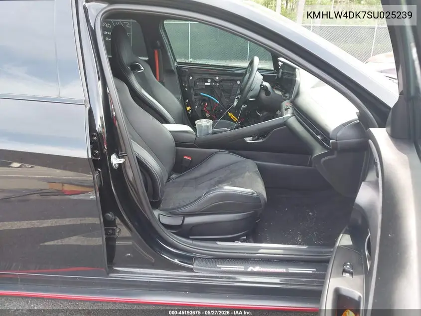 2025 Hyundai Elantra N VIN: KMHLW4DK7SU025239 Lot: 45193675