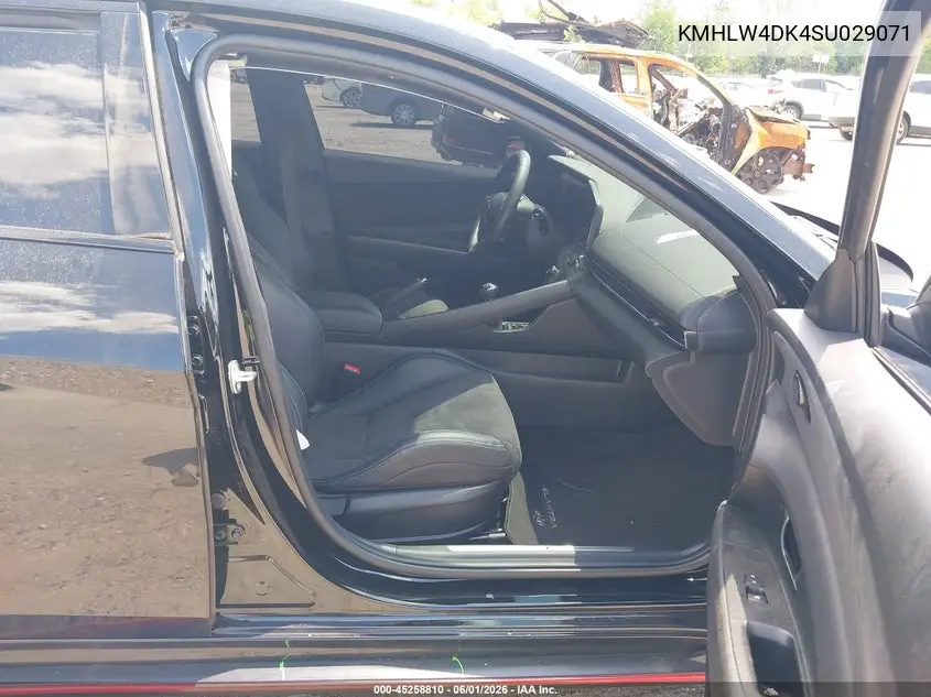 2025 Hyundai Elantra N VIN: KMHLW4DK4SU029071 Lot: 45258810