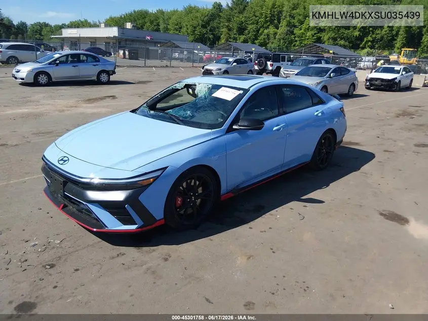 2025 Hyundai Elantra N VIN: KMHLW4DKXSU035439 Lot: 45301758