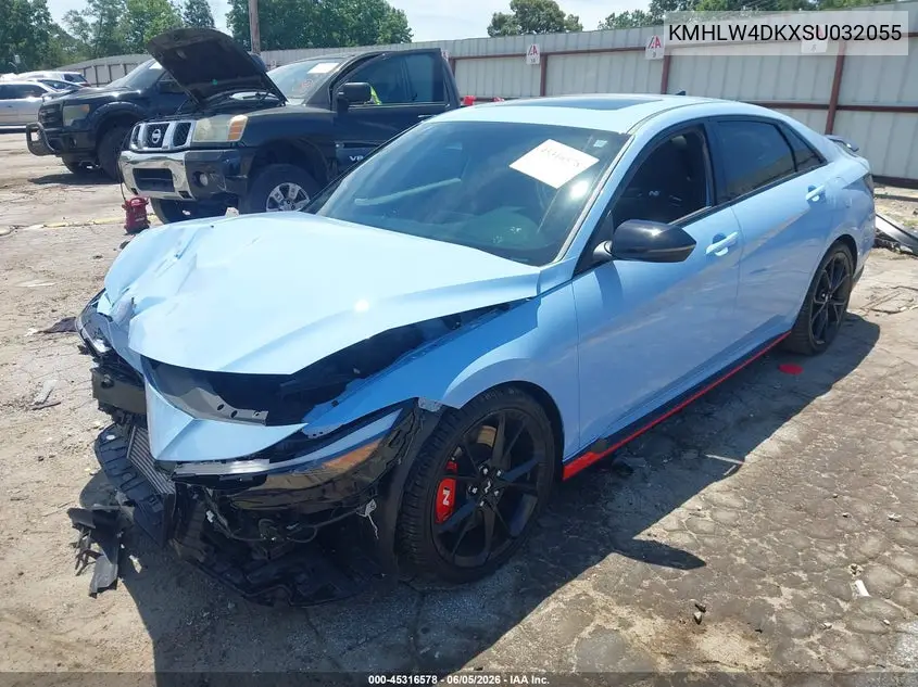 2025 Hyundai Elantra N VIN: KMHLW4DKXSU032055 Lot: 45316578