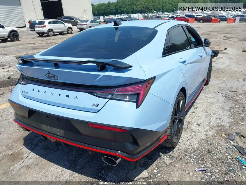 2025 Hyundai Elantra N VIN: KMHLW4DKXSU032055 Lot: 45316578