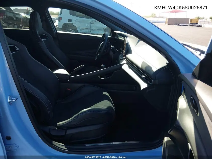 2025 Hyundai Elantra N VIN: KMHLW4DK5SU025871 Lot: 45323627