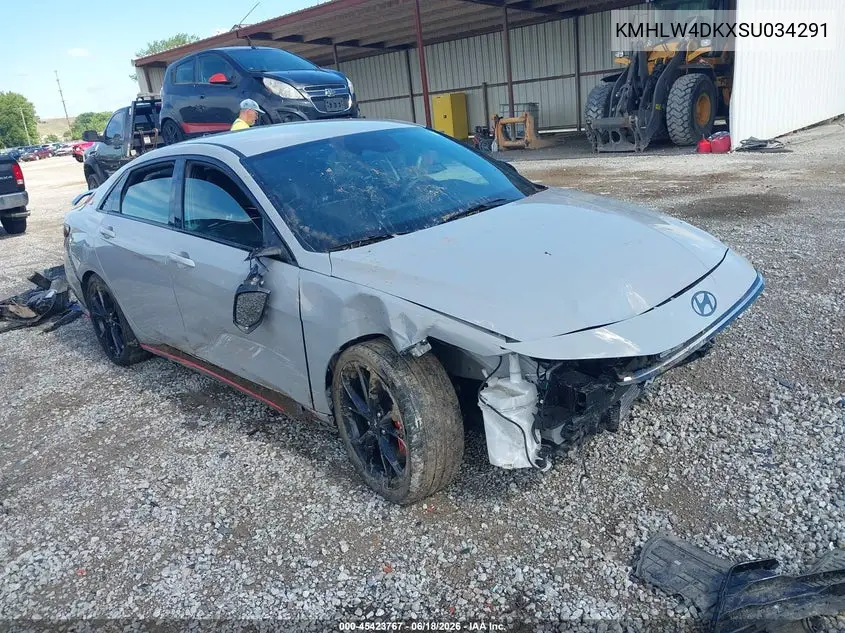2025 Hyundai Elantra N VIN: KMHLW4DKXSU034291 Lot: 45423767