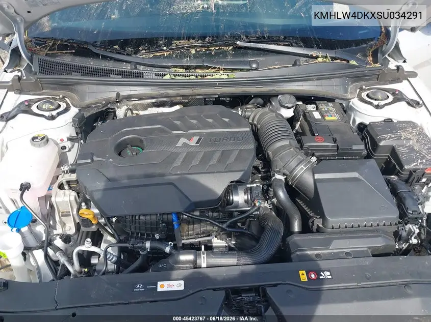 2025 Hyundai Elantra N VIN: KMHLW4DKXSU034291 Lot: 45423767