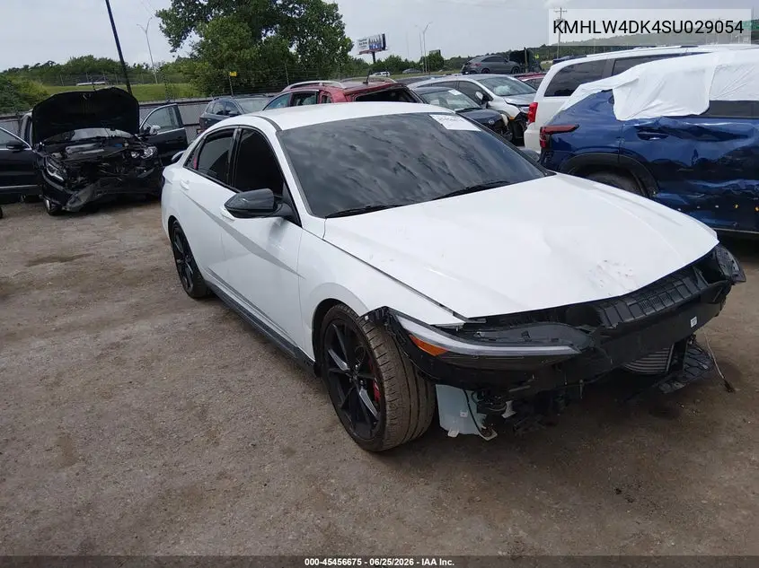 2025 Hyundai Elantra N VIN: KMHLW4DK4SU029054 Lot: 45456675