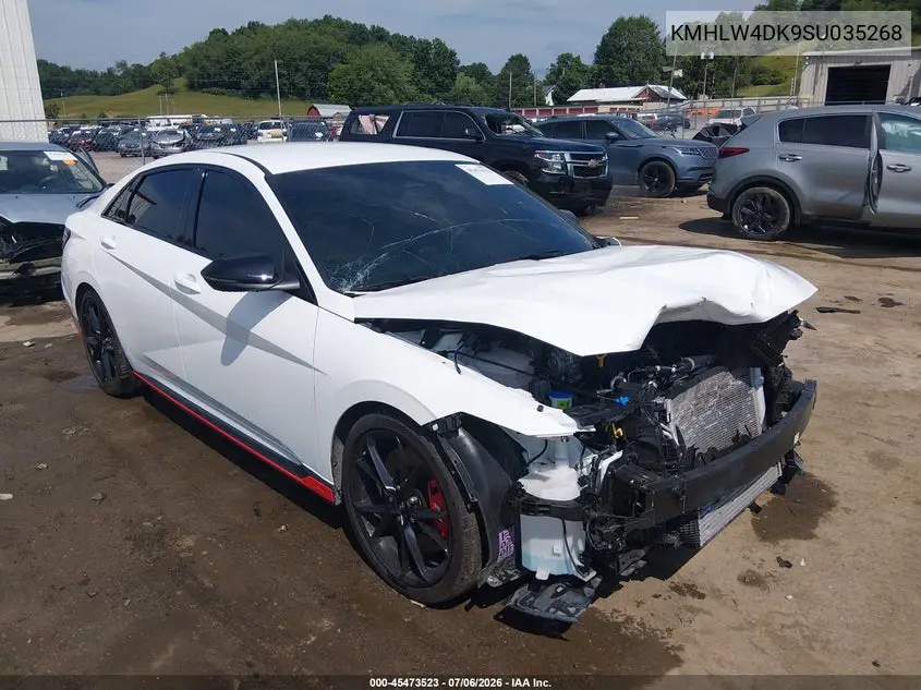 2025 Hyundai Elantra N VIN: KMHLW4DK9SU035268 Lot: 45473523