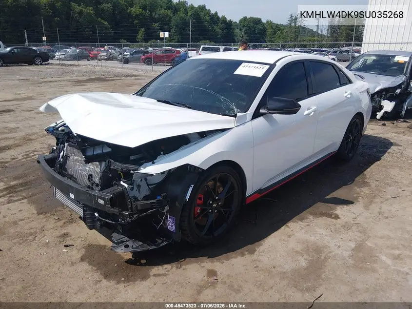 2025 Hyundai Elantra N VIN: KMHLW4DK9SU035268 Lot: 45473523