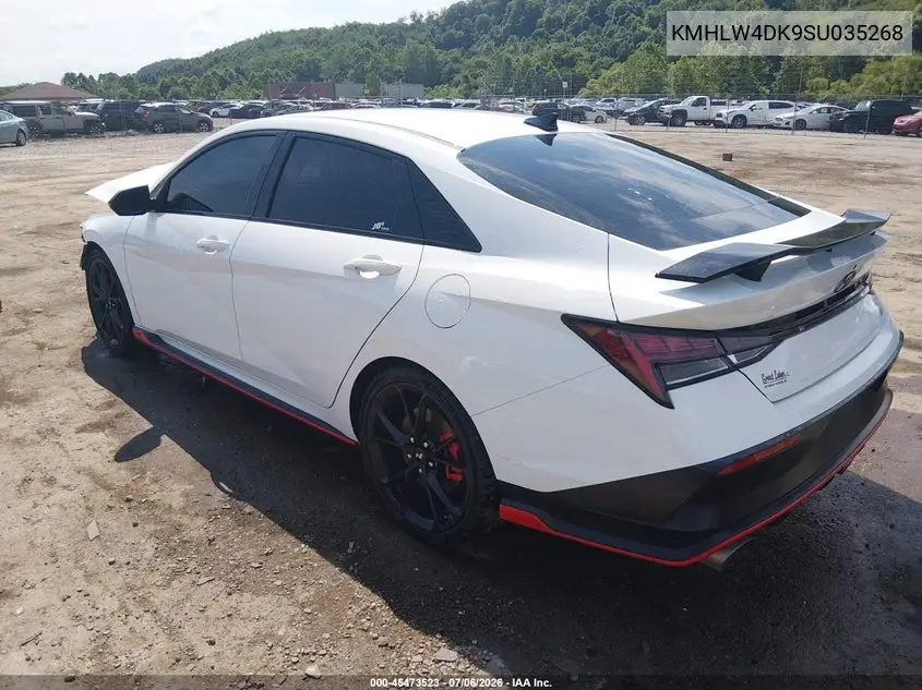 2025 Hyundai Elantra N VIN: KMHLW4DK9SU035268 Lot: 45473523