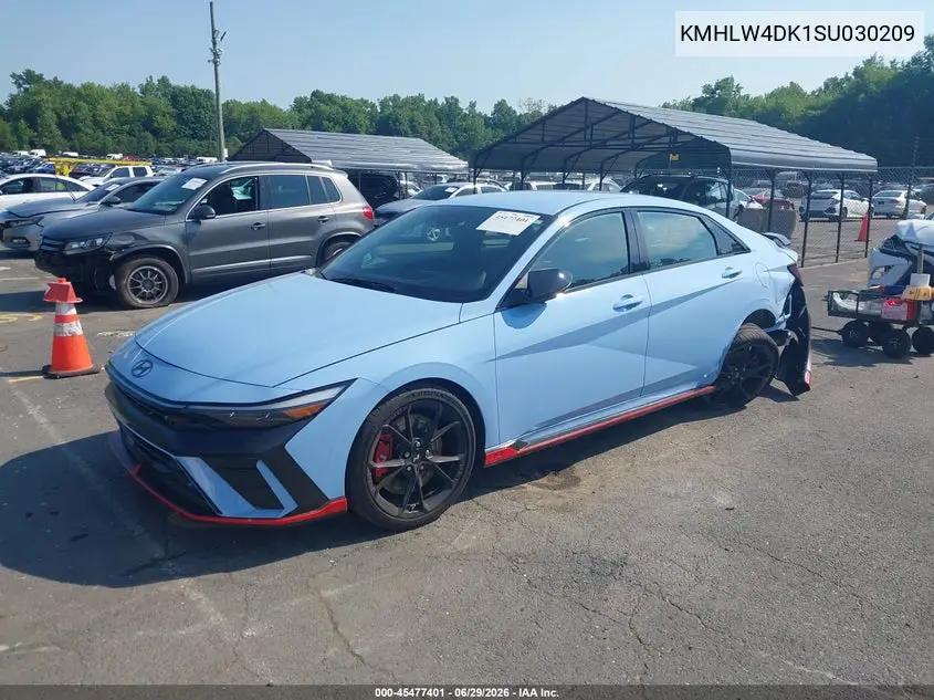 2025 Hyundai Elantra N VIN: KMHLW4DK1SU030209 Lot: 45477401