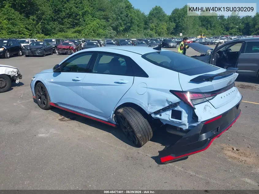 2025 Hyundai Elantra N VIN: KMHLW4DK1SU030209 Lot: 45477401