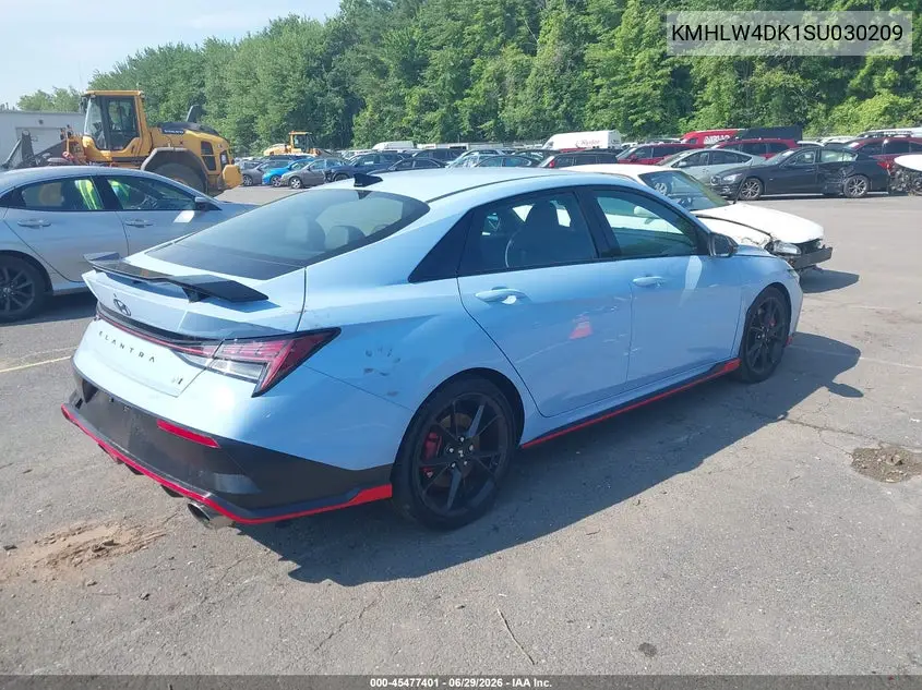 2025 Hyundai Elantra N VIN: KMHLW4DK1SU030209 Lot: 45477401