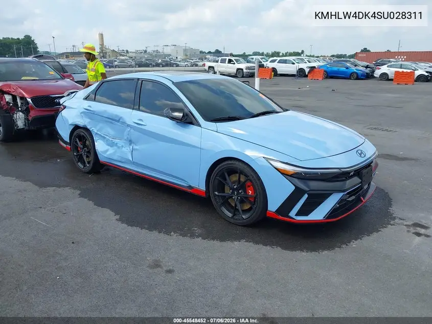 2025 Hyundai Elantra N VIN: KMHLW4DK4SU028311 Lot: 45548452