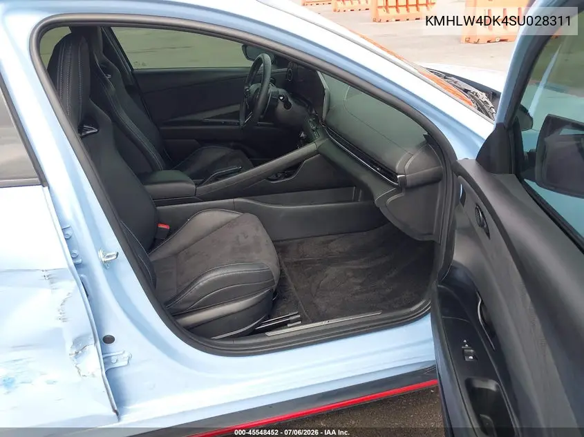 2025 Hyundai Elantra N VIN: KMHLW4DK4SU028311 Lot: 45548452
