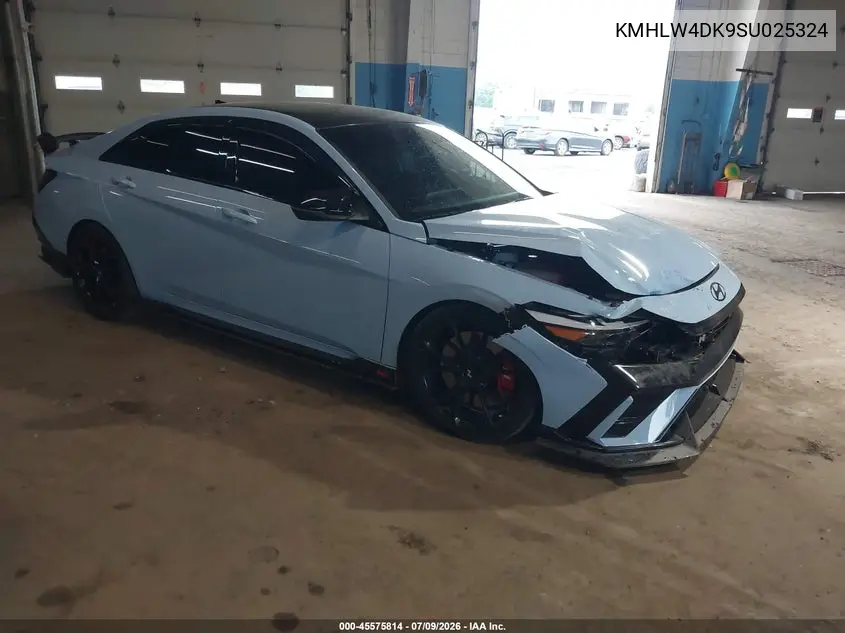 2025 Hyundai Elantra N VIN: KMHLW4DK9SU025324 Lot: 45575814