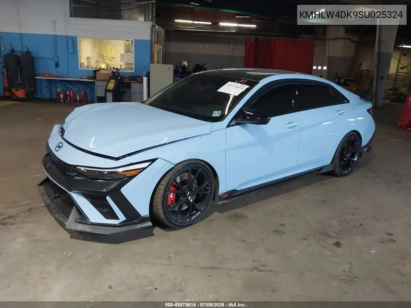 2025 Hyundai Elantra N VIN: KMHLW4DK9SU025324 Lot: 45575814