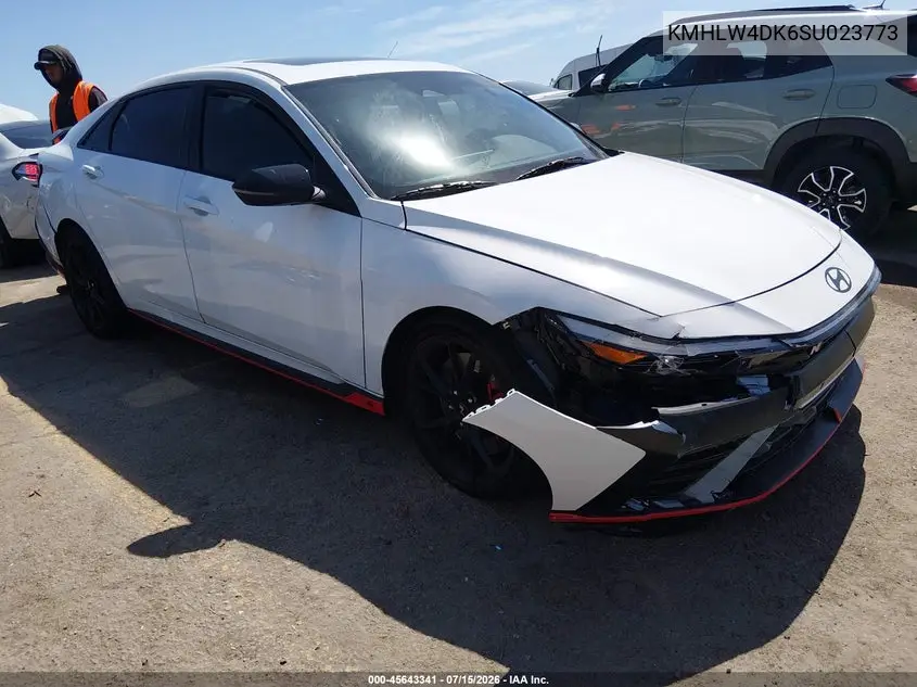 2025 Hyundai Elantra N VIN: KMHLW4DK6SU023773 Lot: 45643341