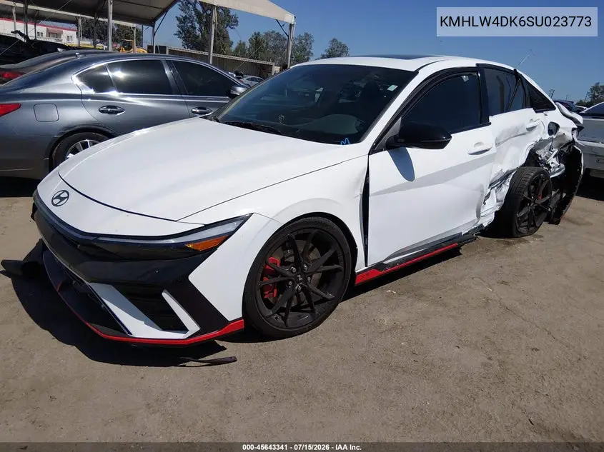 2025 Hyundai Elantra N VIN: KMHLW4DK6SU023773 Lot: 45643341