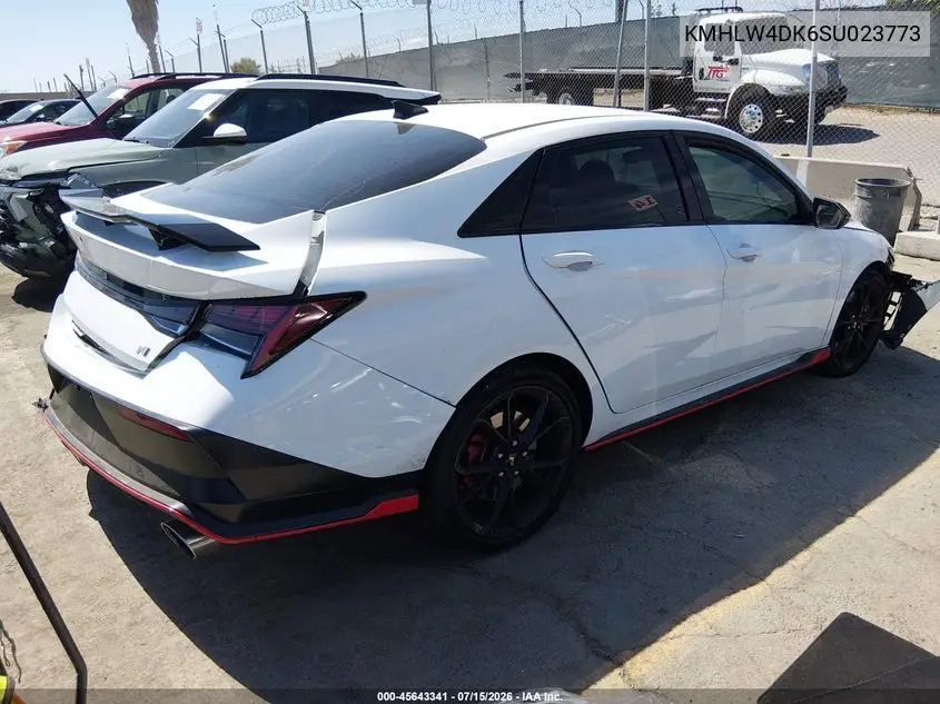 2025 Hyundai Elantra N VIN: KMHLW4DK6SU023773 Lot: 45643341