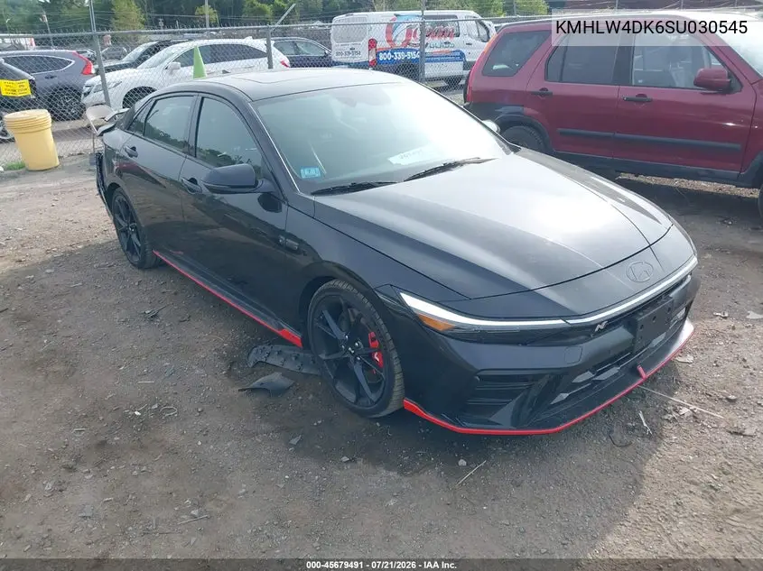 2025 Hyundai Elantra N VIN: KMHLW4DK6SU030545 Lot: 45679491