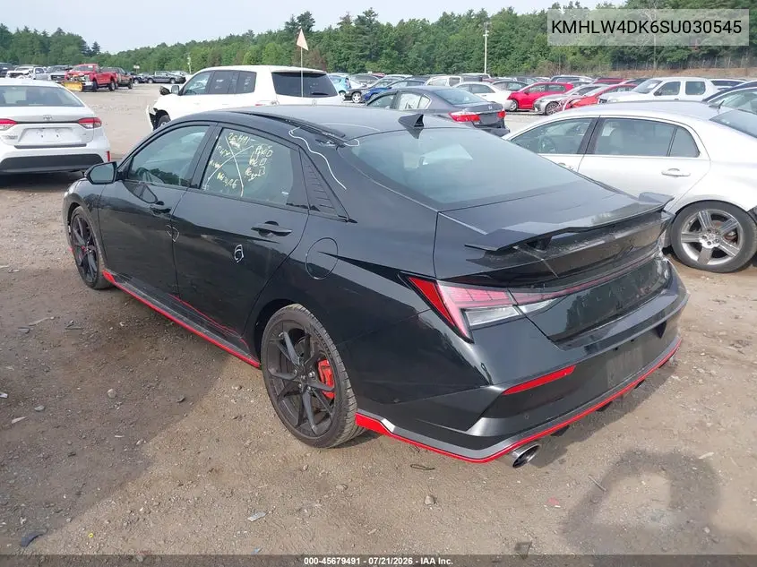 2025 Hyundai Elantra N VIN: KMHLW4DK6SU030545 Lot: 45679491