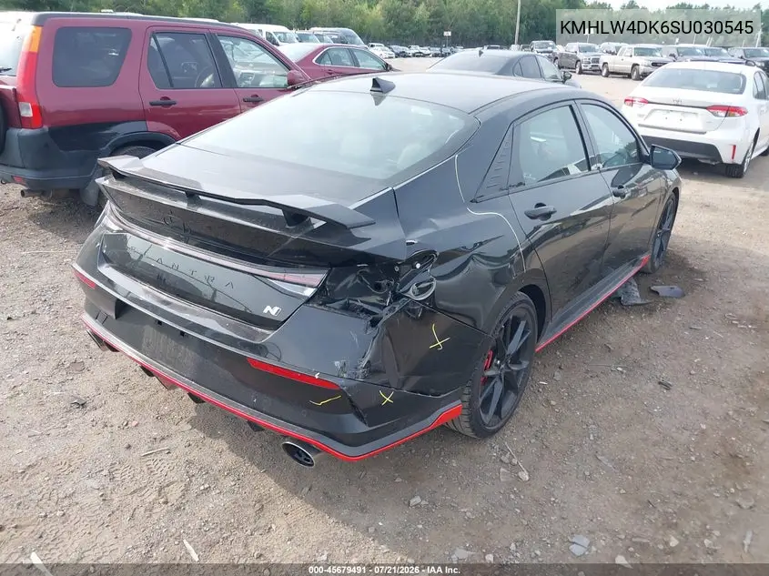 2025 Hyundai Elantra N VIN: KMHLW4DK6SU030545 Lot: 45679491