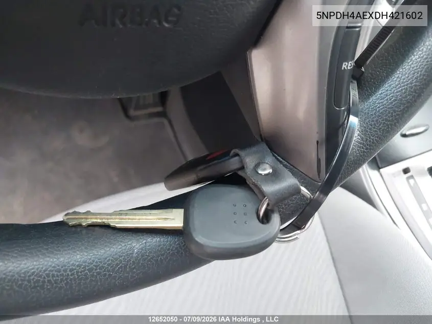 2013 Hyundai Elantra Gl VIN: 5NPDH4AEXDH421602 Lot: 12652050x