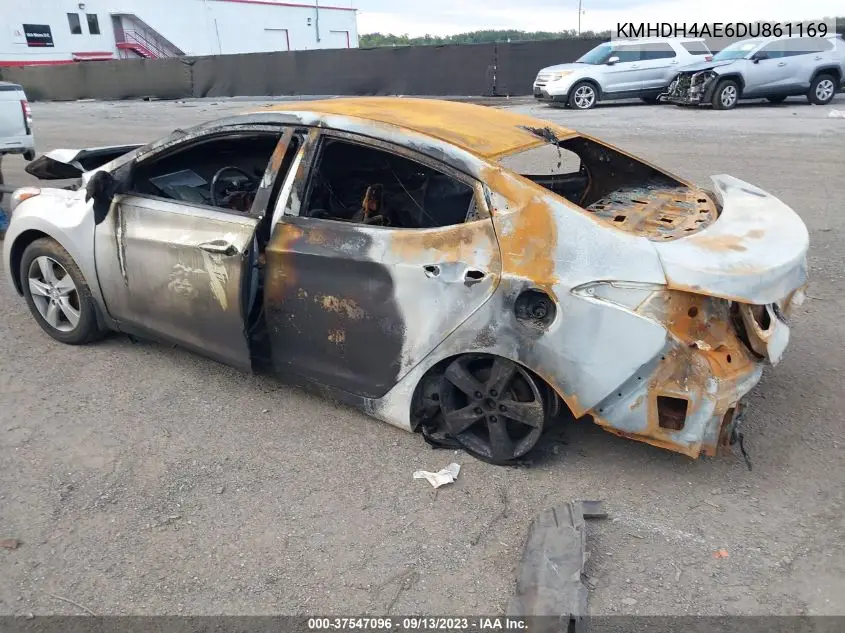 KMHDH4AE6DU861169 2013 Hyundai Elantra Gls (Ulsan Plant)